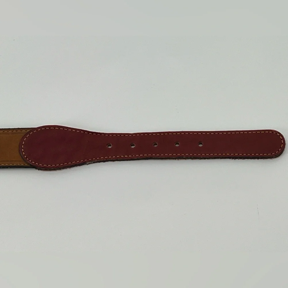 Dockers 2 Tone Brown / Tan Leather Belt 38‎